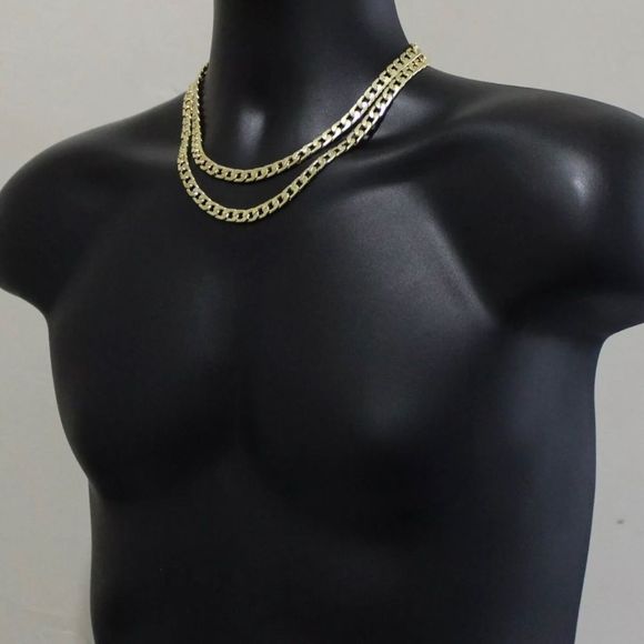14K Cuban Link Chocker Set - Picture 5 of 5